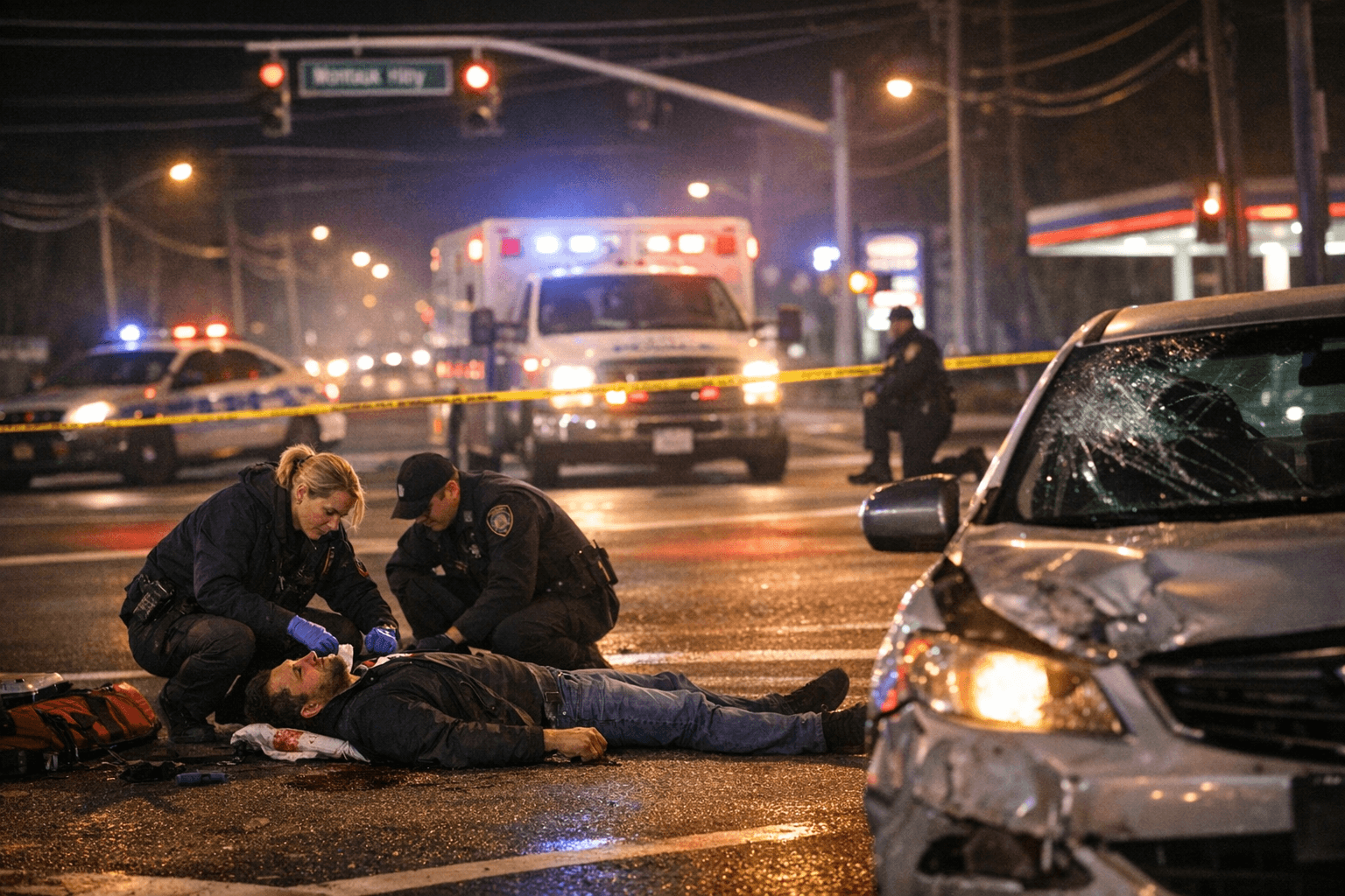 Bellport Driver Charged After North Bellport Hit-and-Run Injures Pedestrian