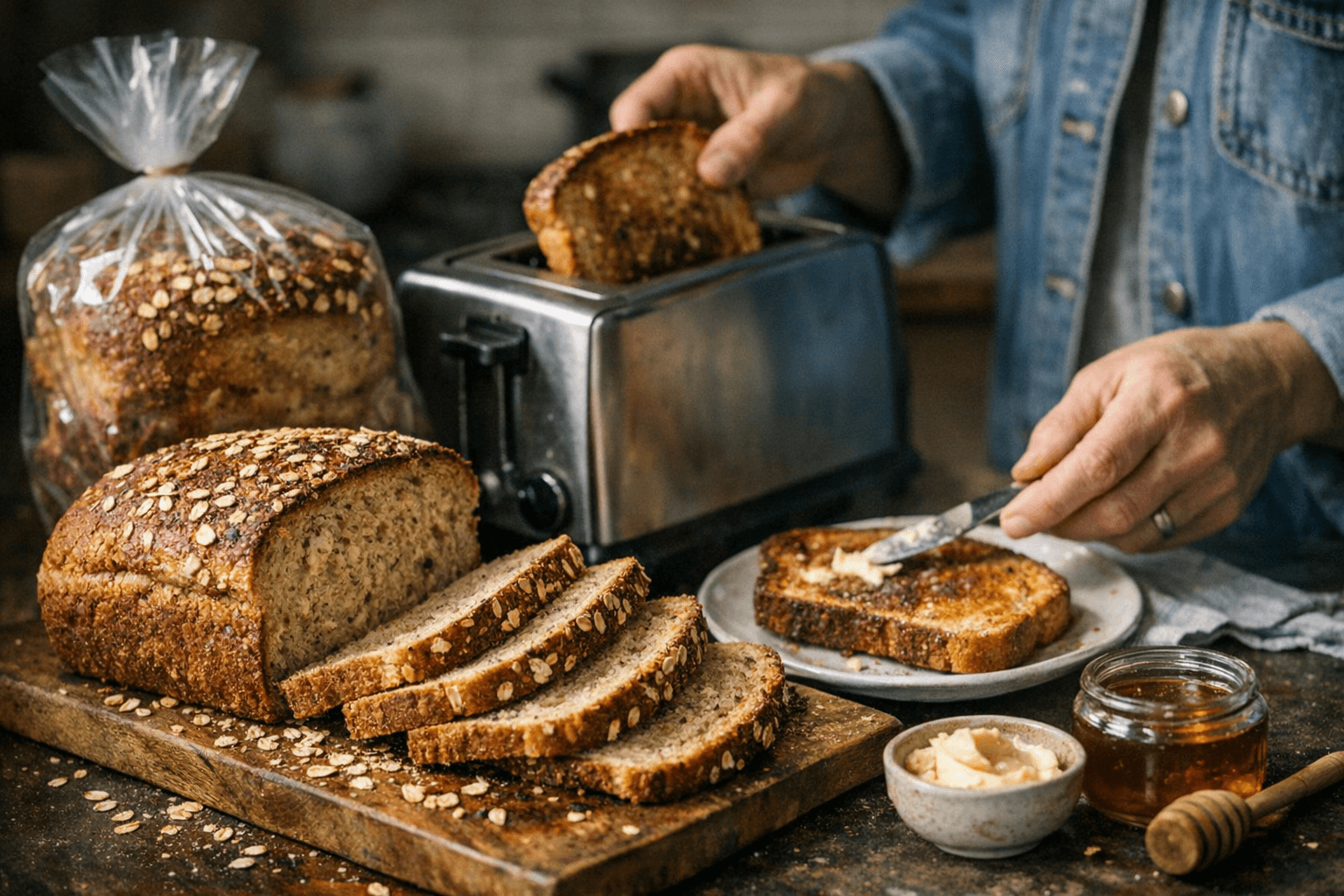 Trader Joe's Launches Sourdough-Based Porridge Bread for Toast Lovers