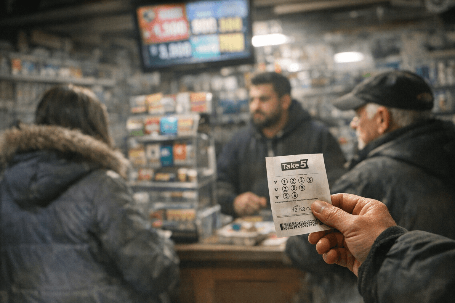 Newburgh Smoke Shop Sells $34,821 Take 5 Top-Prize Ticket