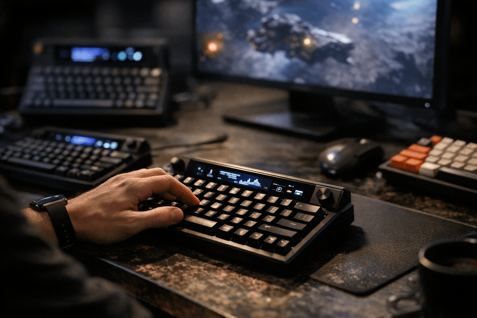 MelGeek Unveils Centauri Magnetic Keyboards with HD OLED Displays