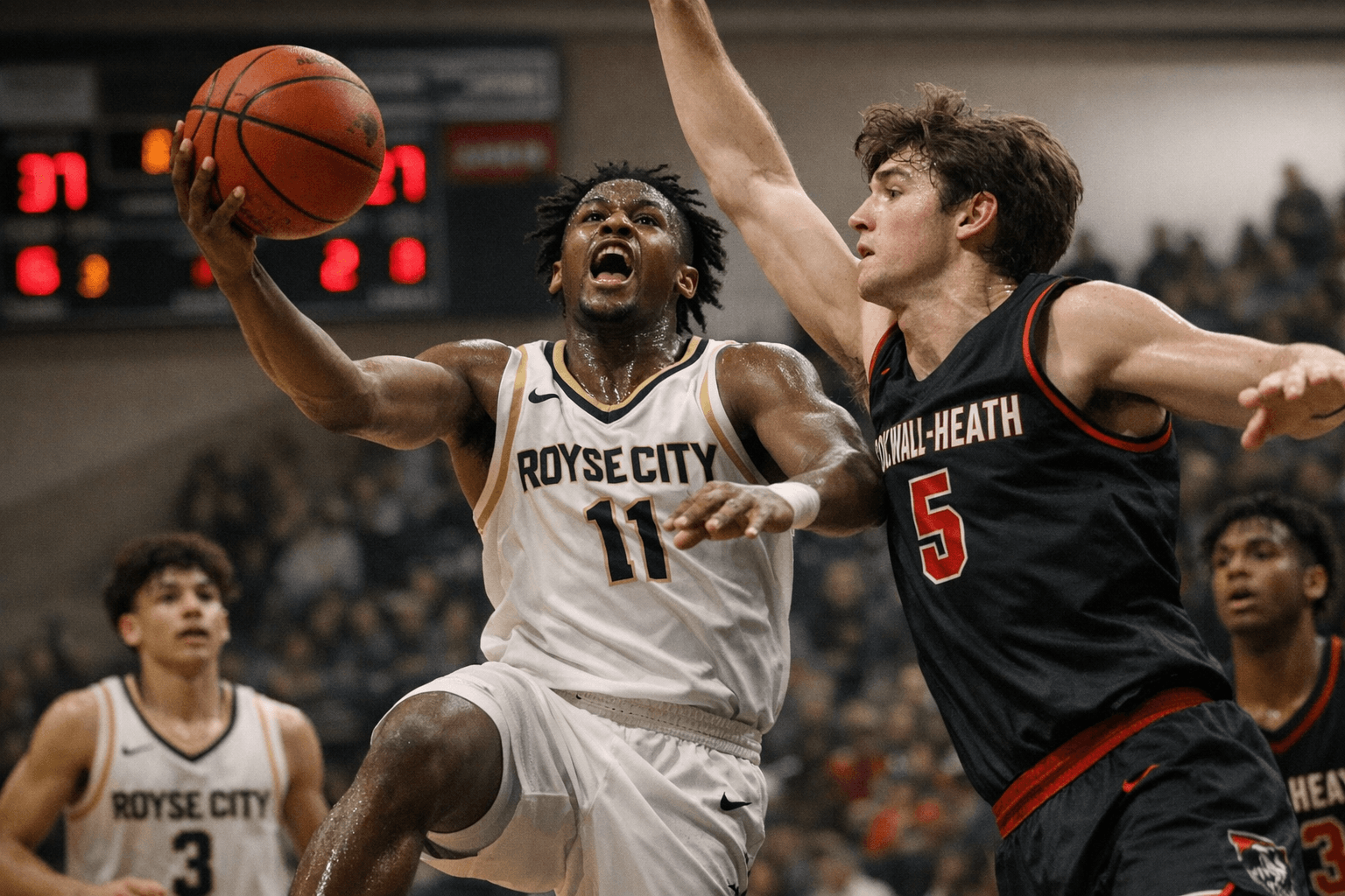 Royse City Edges Rockwall-Heath 47-39 in District Clash