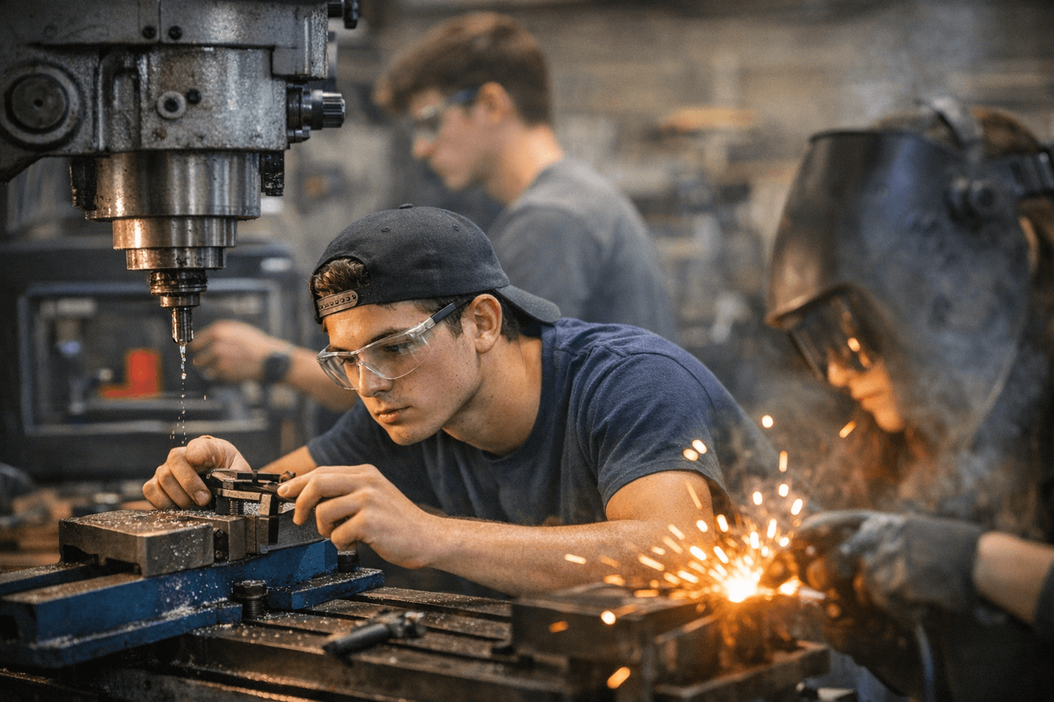 High School Program Builds Advanced Manufacturing Skills for Students