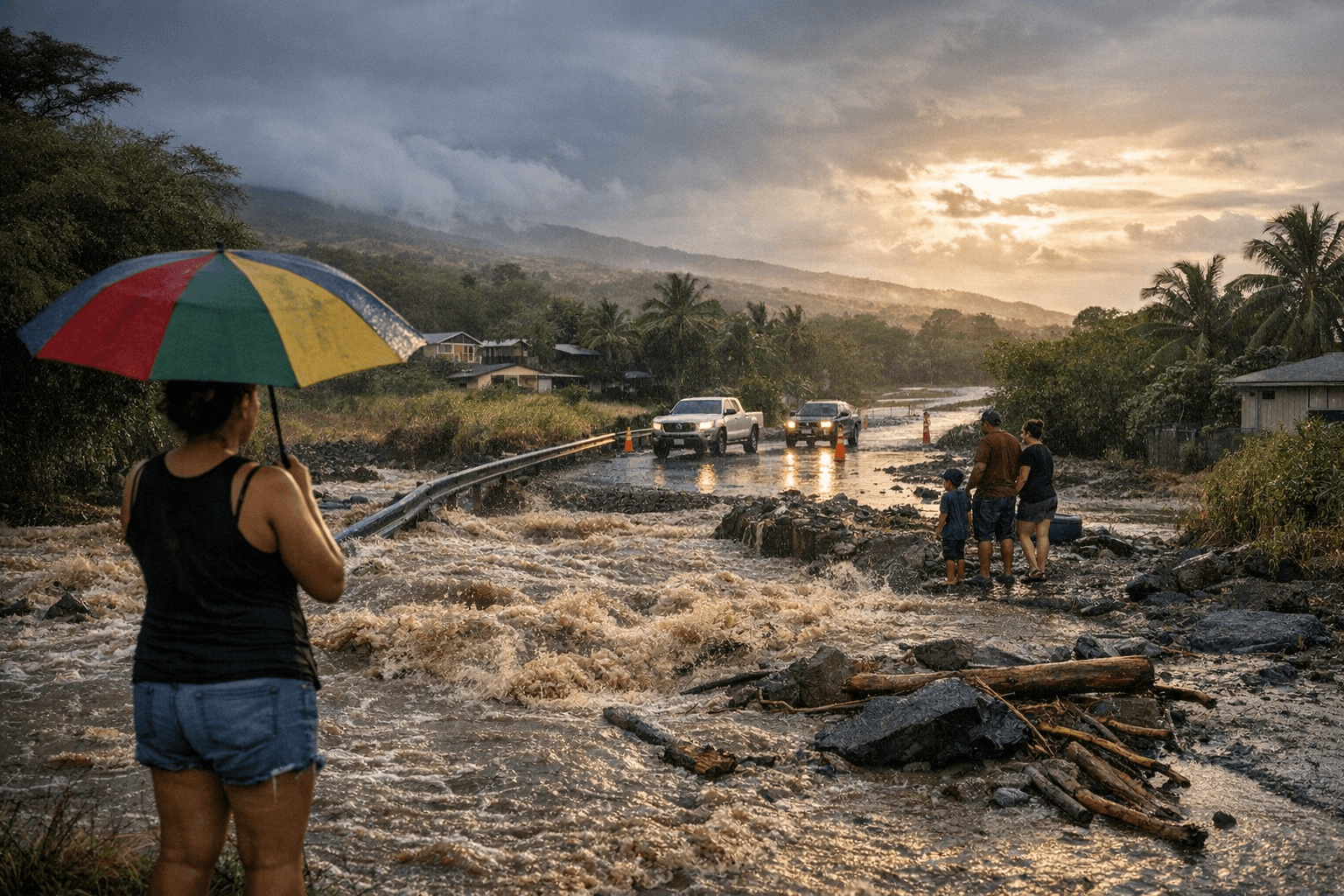 NWS Cancels Flood Advisory After Heavy Rain on Leeward Hawaiʻi