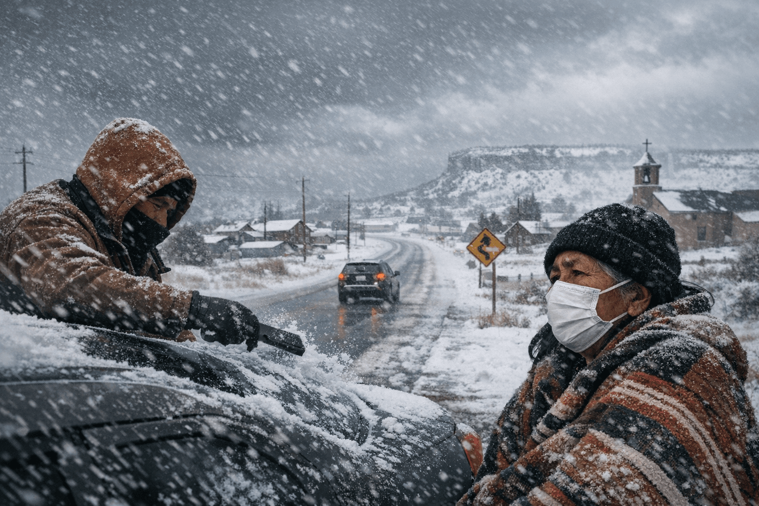 Winter Storm Forecast Raises Travel and Health Concerns in Apache County