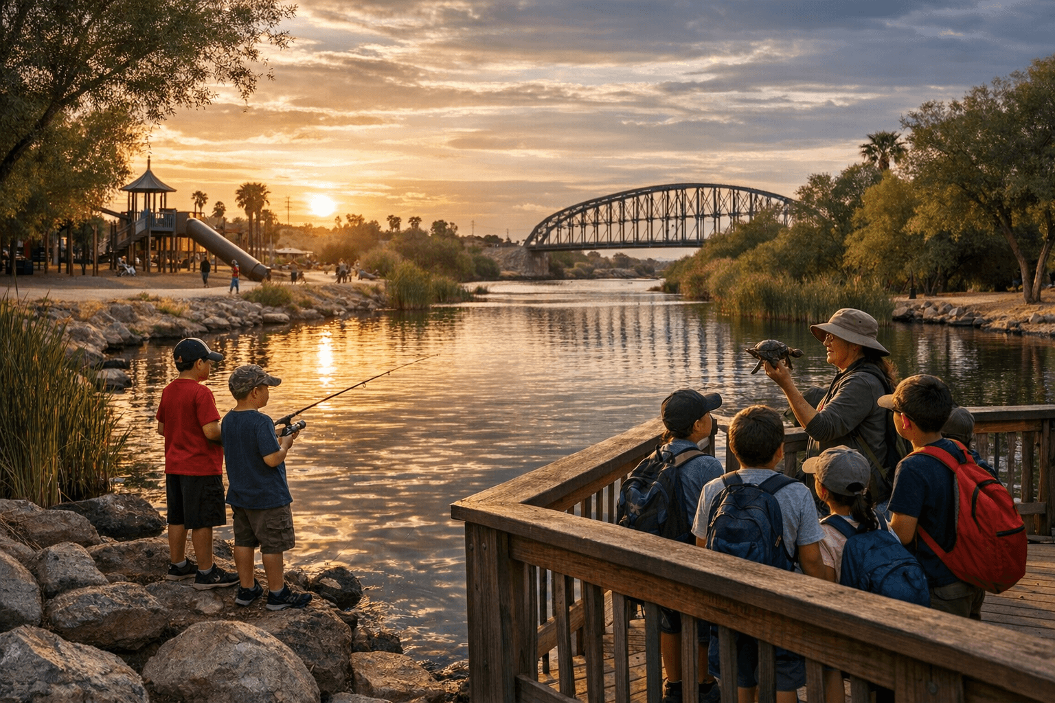 West Wetlands Park Offers Recreation and Environmental Education for Yuma