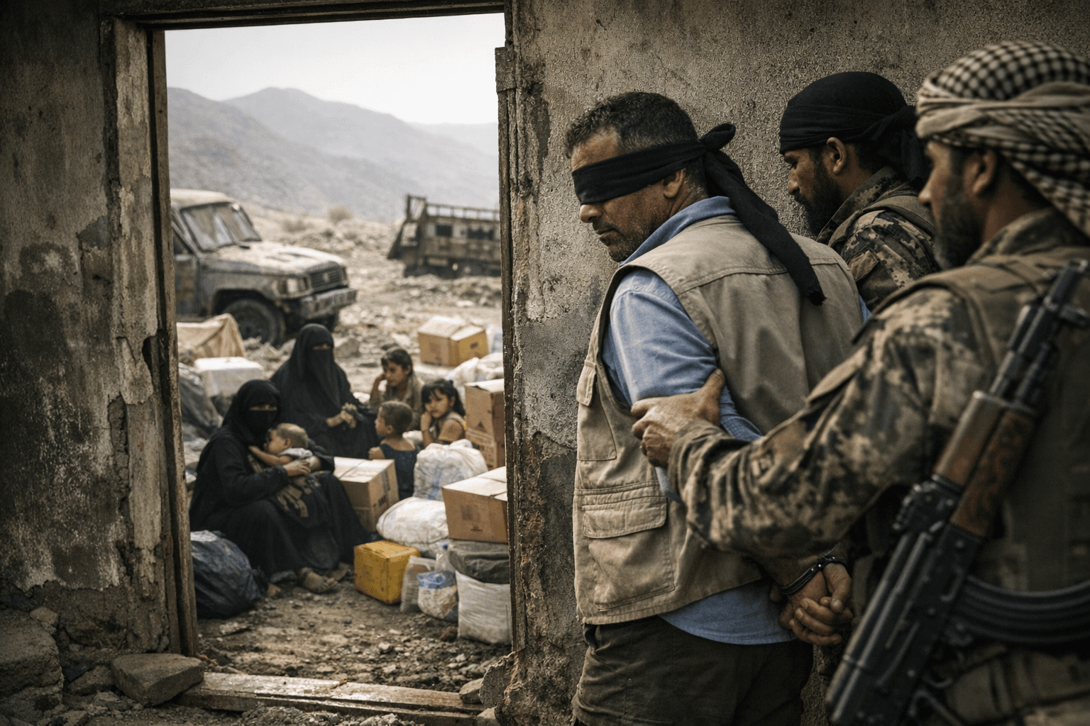 Houthi Detentions of Aid Workers Cripple Yemen Relief Efforts, HRW Says