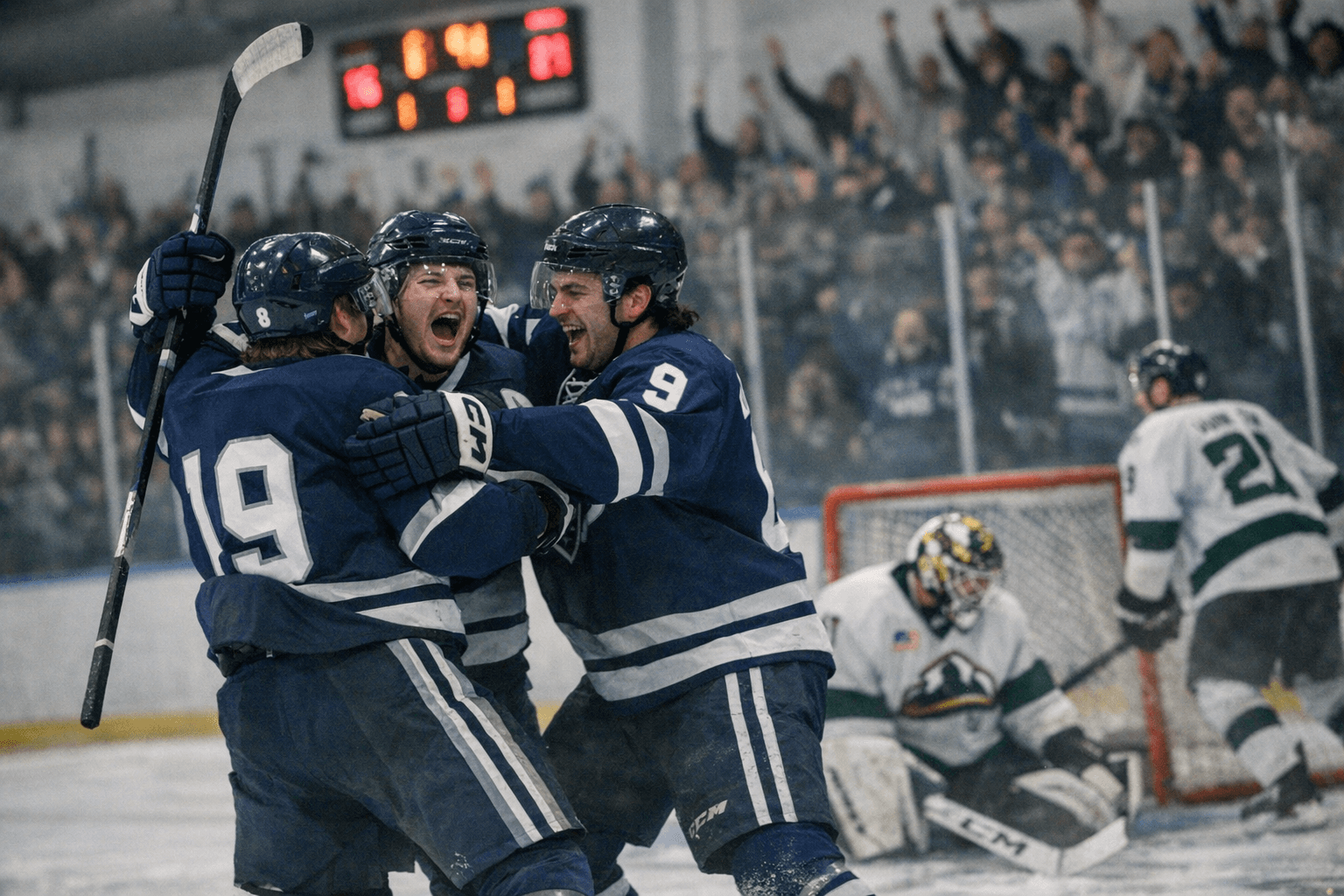 Helena Bighorns Dominate Yellowstone in 7-1 Home Victory