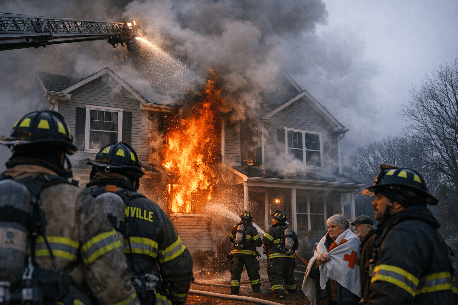 Two-alarm house fire damages Washingtonville home, displaces residents