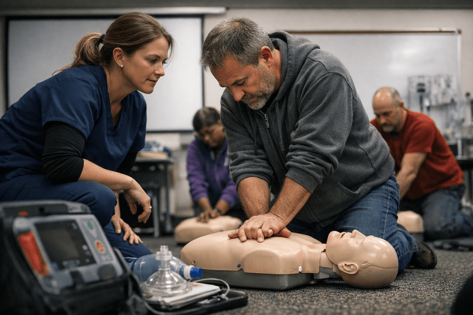 Ivinson Foundation Hosts Local Life Support Trainings in January