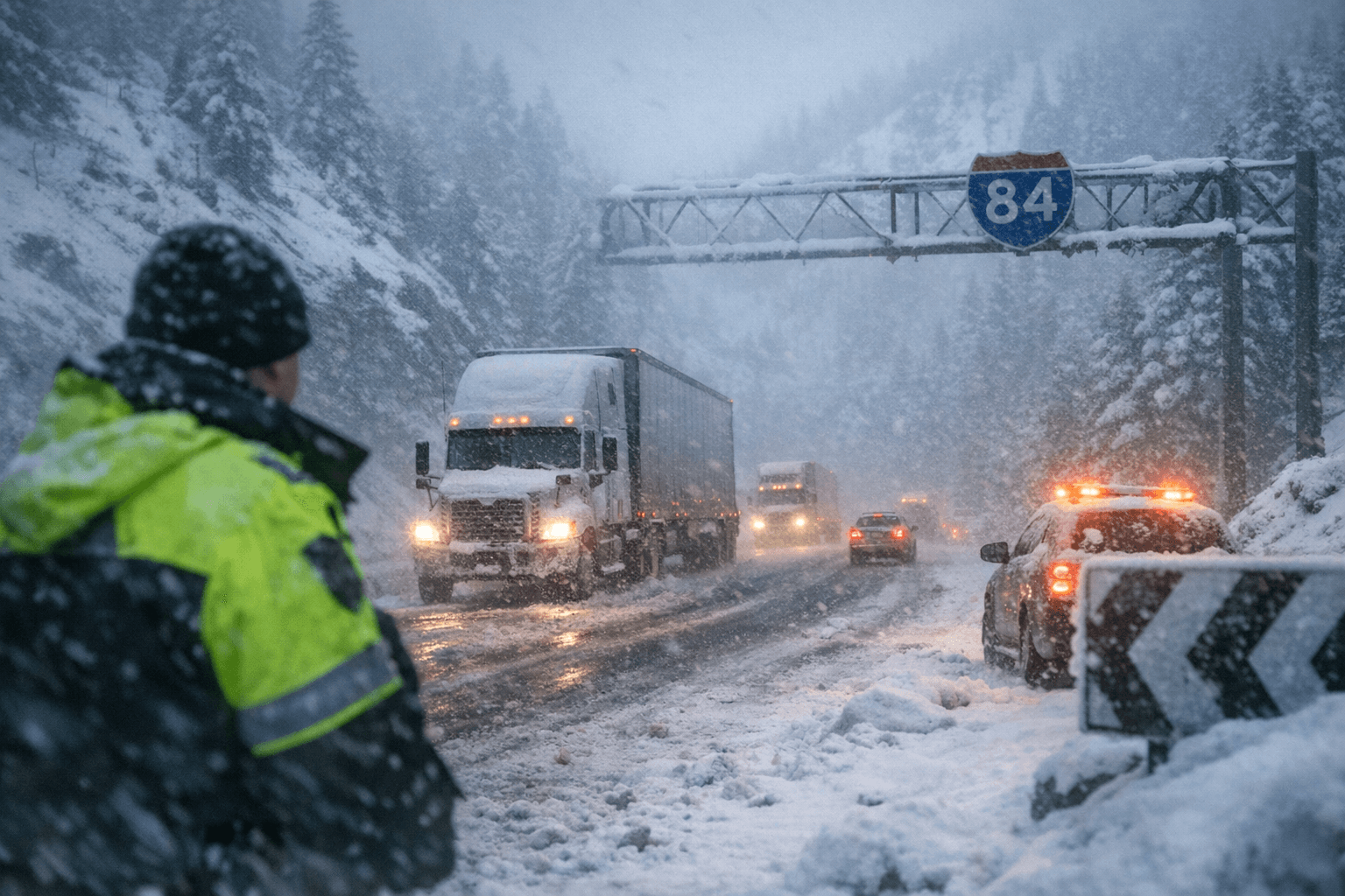 Winter Outlook Jan. 7-11: I-84 Mountain Passes Continue Hazard