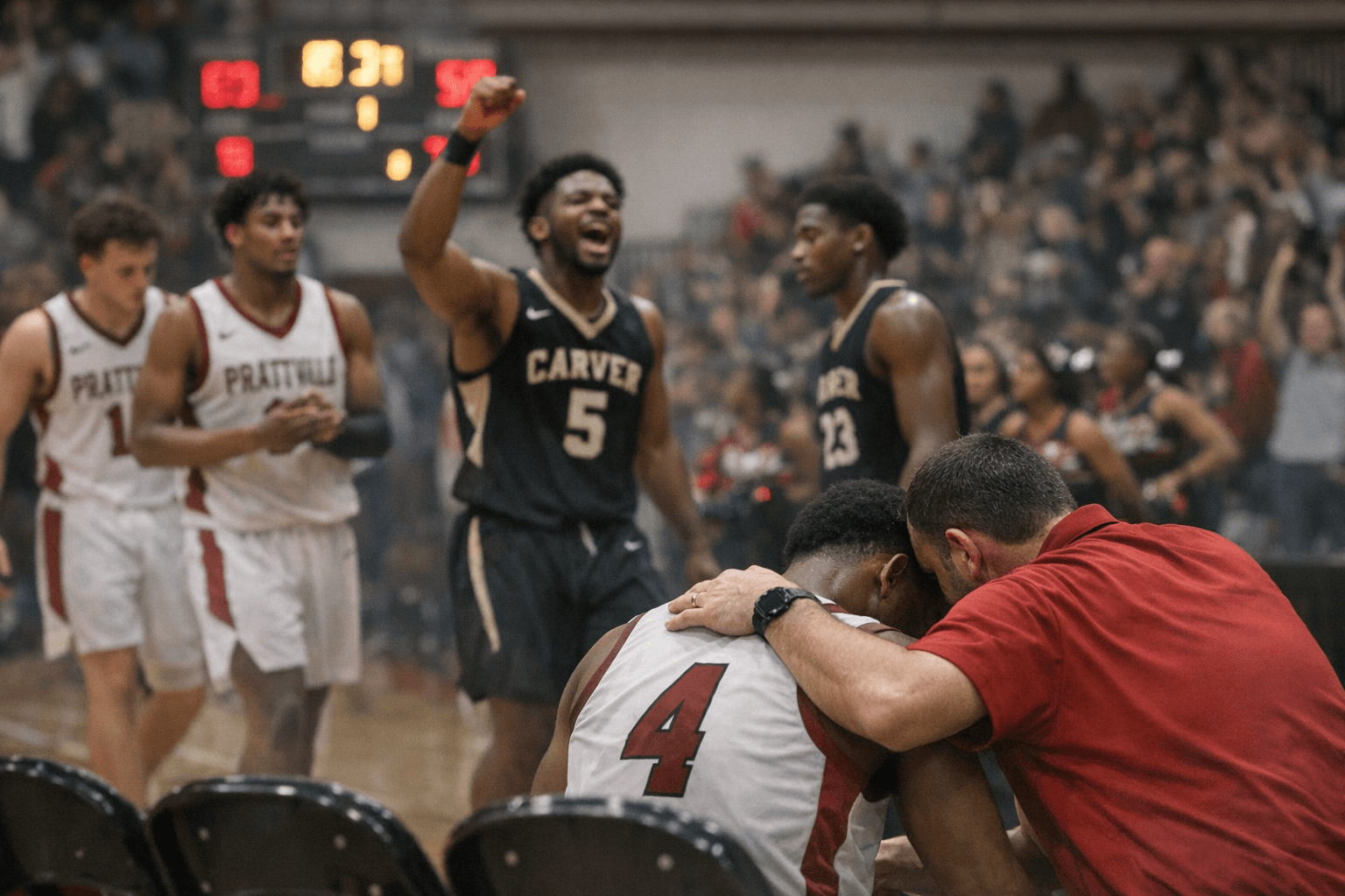 Prattville Boys Basketball Falls 53-59 to Carver-Montgomery in Close Contest