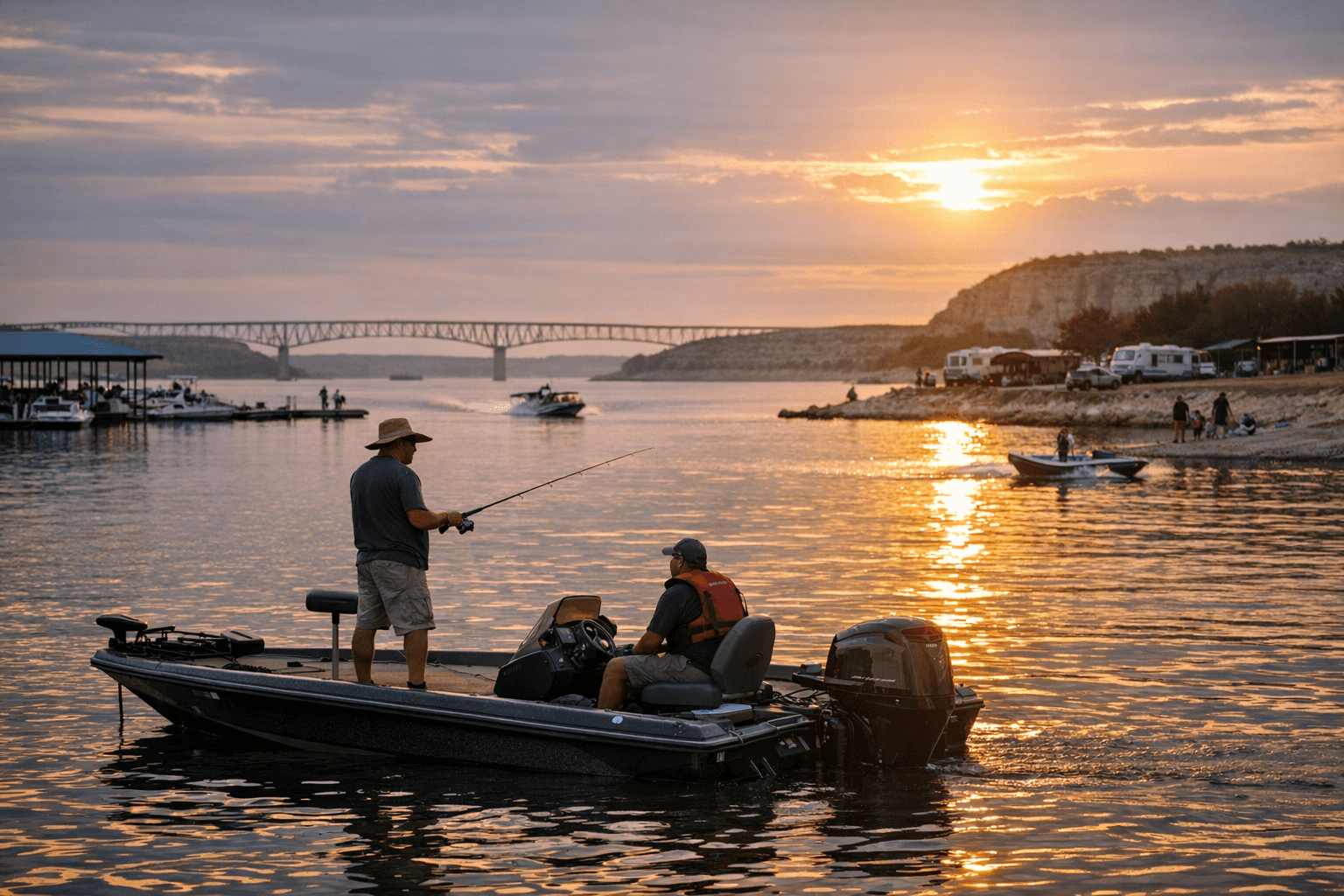 Amistad Reservoir Anchors Val Verde County Recreation Economy
