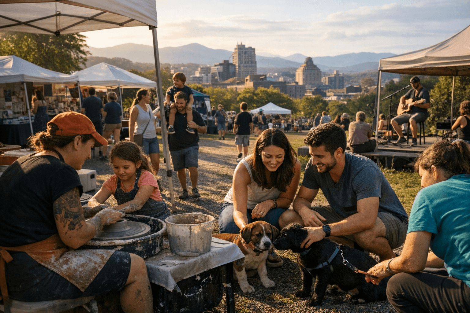 Weekend Events Bring Arts, Families and Adoptions to Asheville