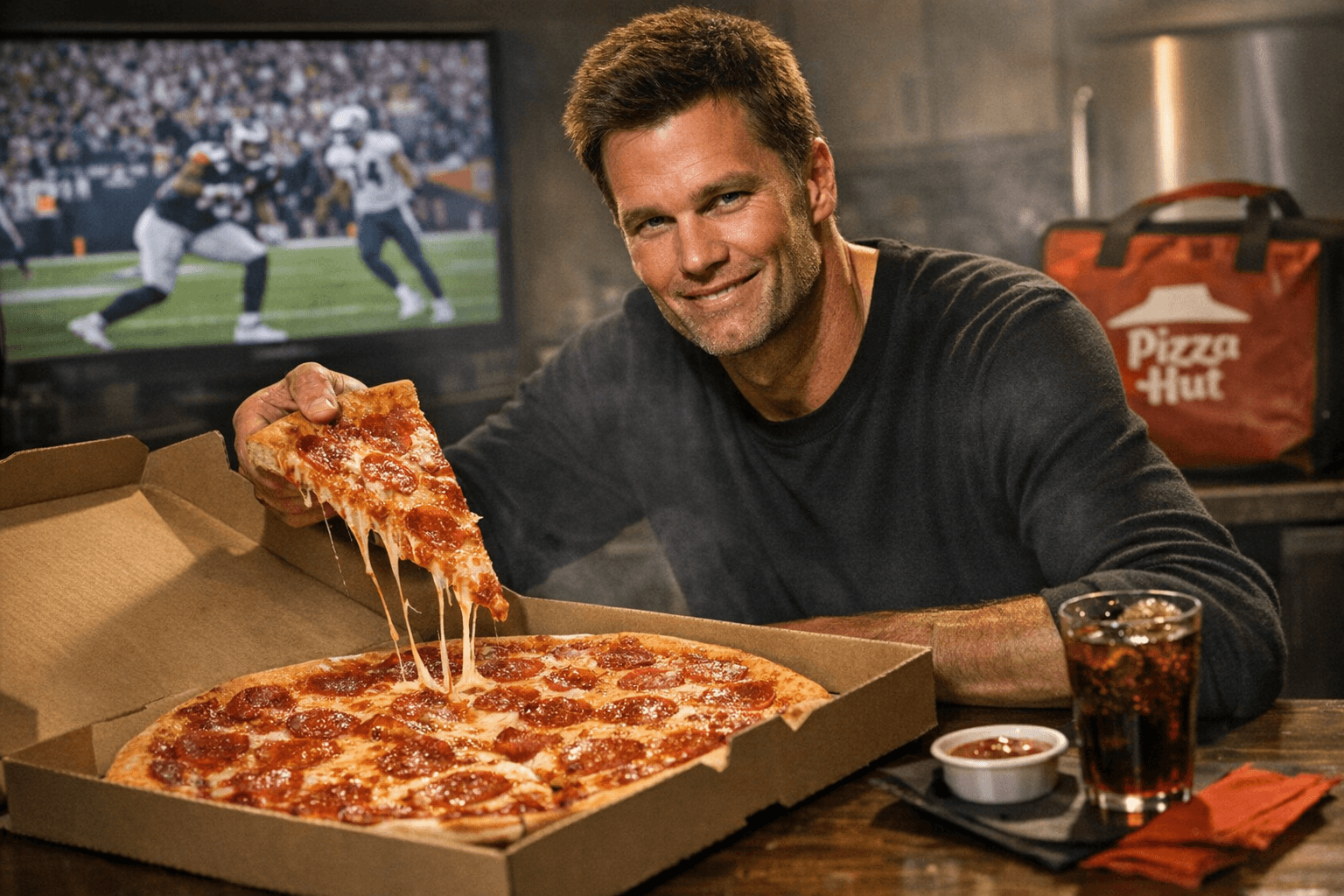 Pizza Hut Taps Tom Brady for $10 Big New Yorker Promotion