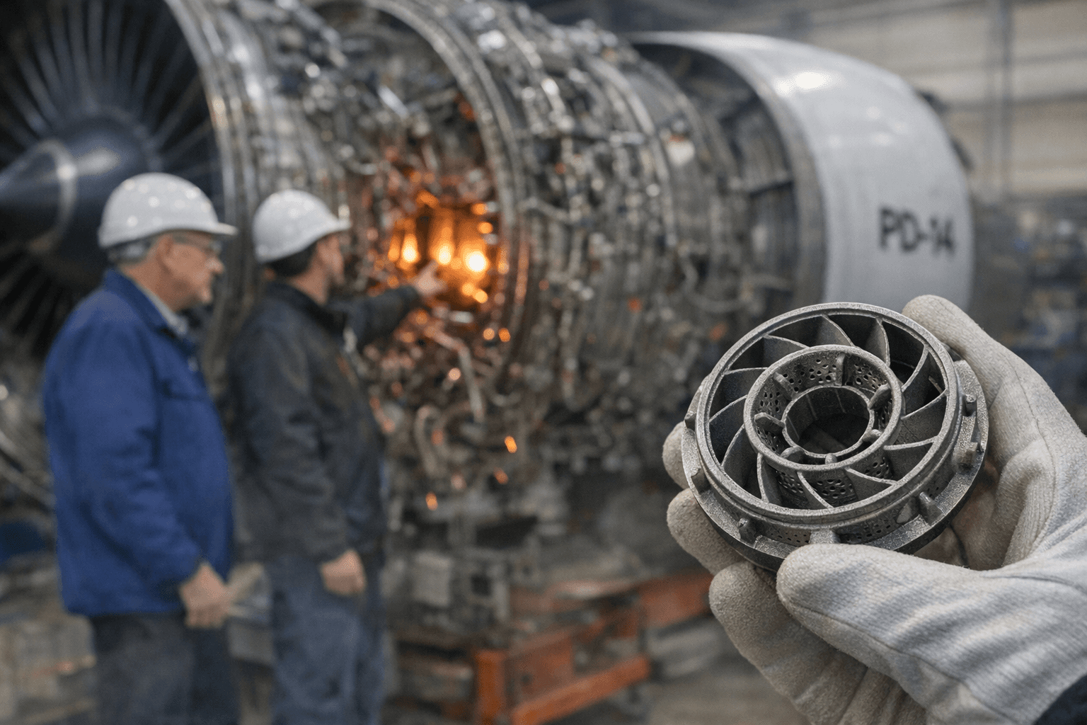 Russia’s UEC Certifies 3D‑Printed Hot Section Part for PD‑14 Engines