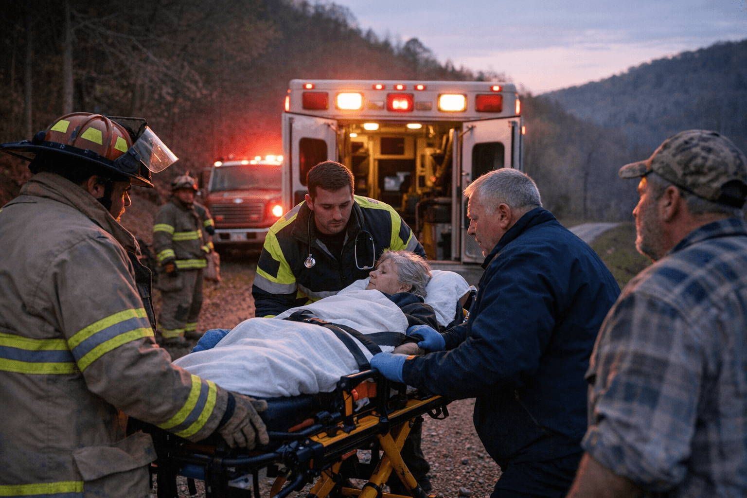 Vinton County Relies on Volunteers and County EMS for Rural Emergency Care