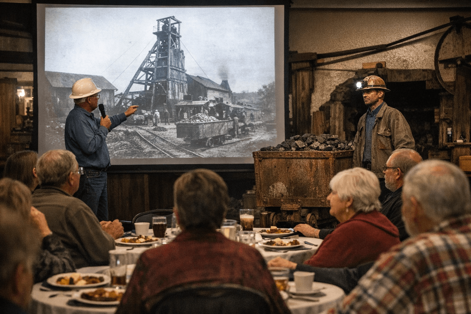 Dubois County Museum Hosts Membership Dinner and Mining Program