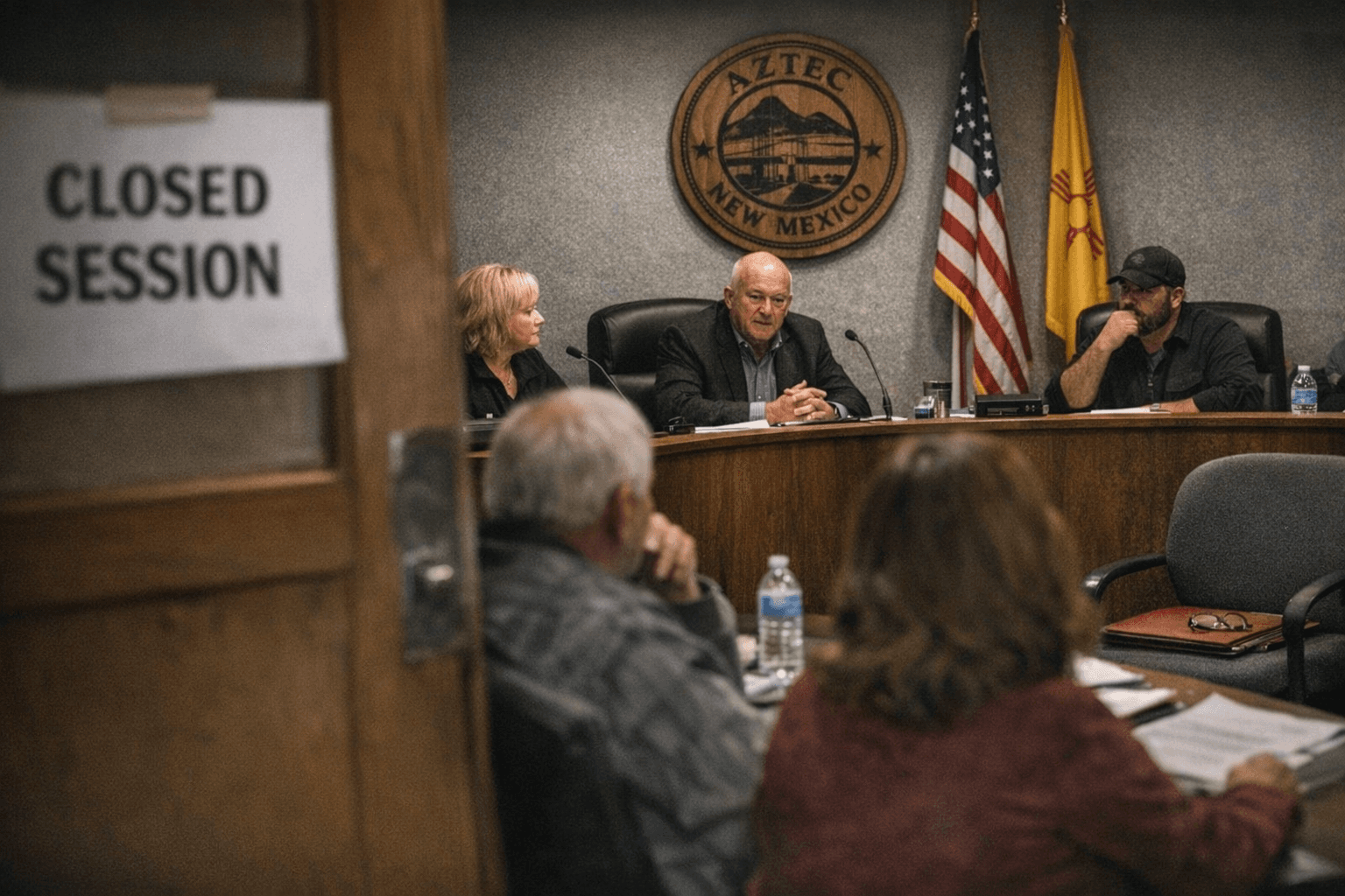 Aztec Held Special Meetings and Closed Session for City Manager Search