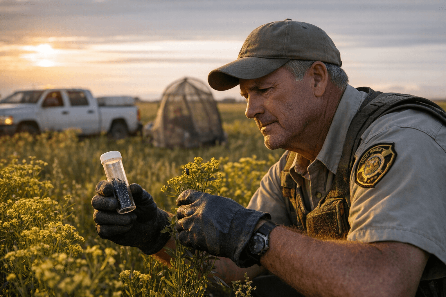 Dickey County Officer Honored for Leafy Spurge Biocontrol Leadership