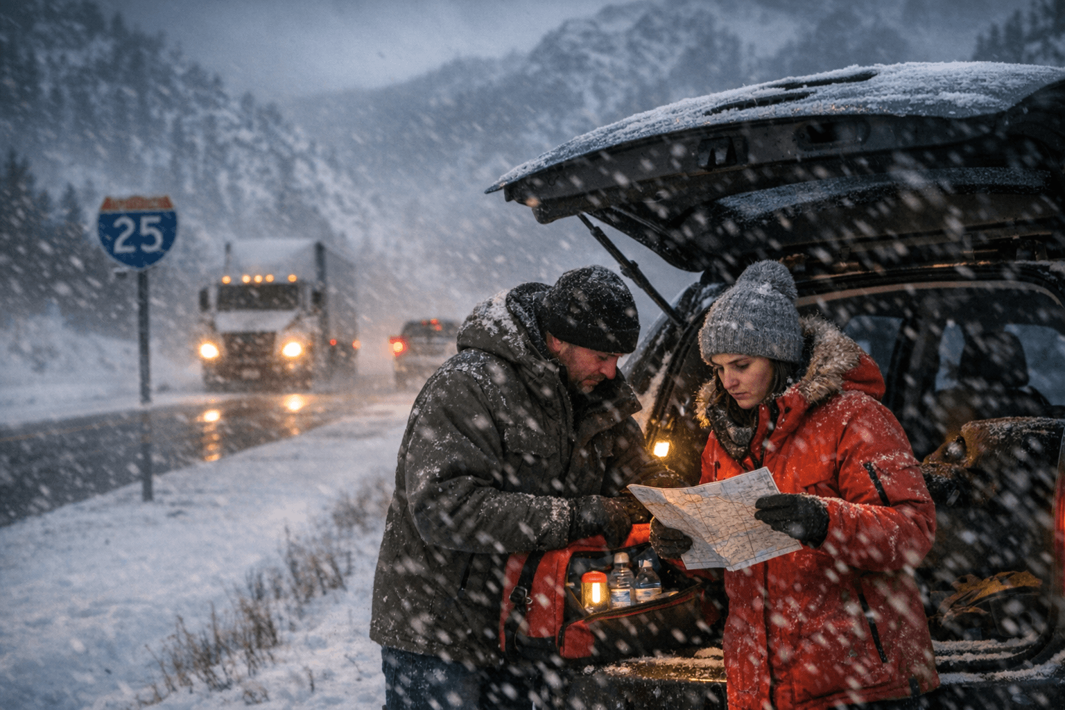 Winter Travel Preparedness for Las Animas County Residents and Visitors