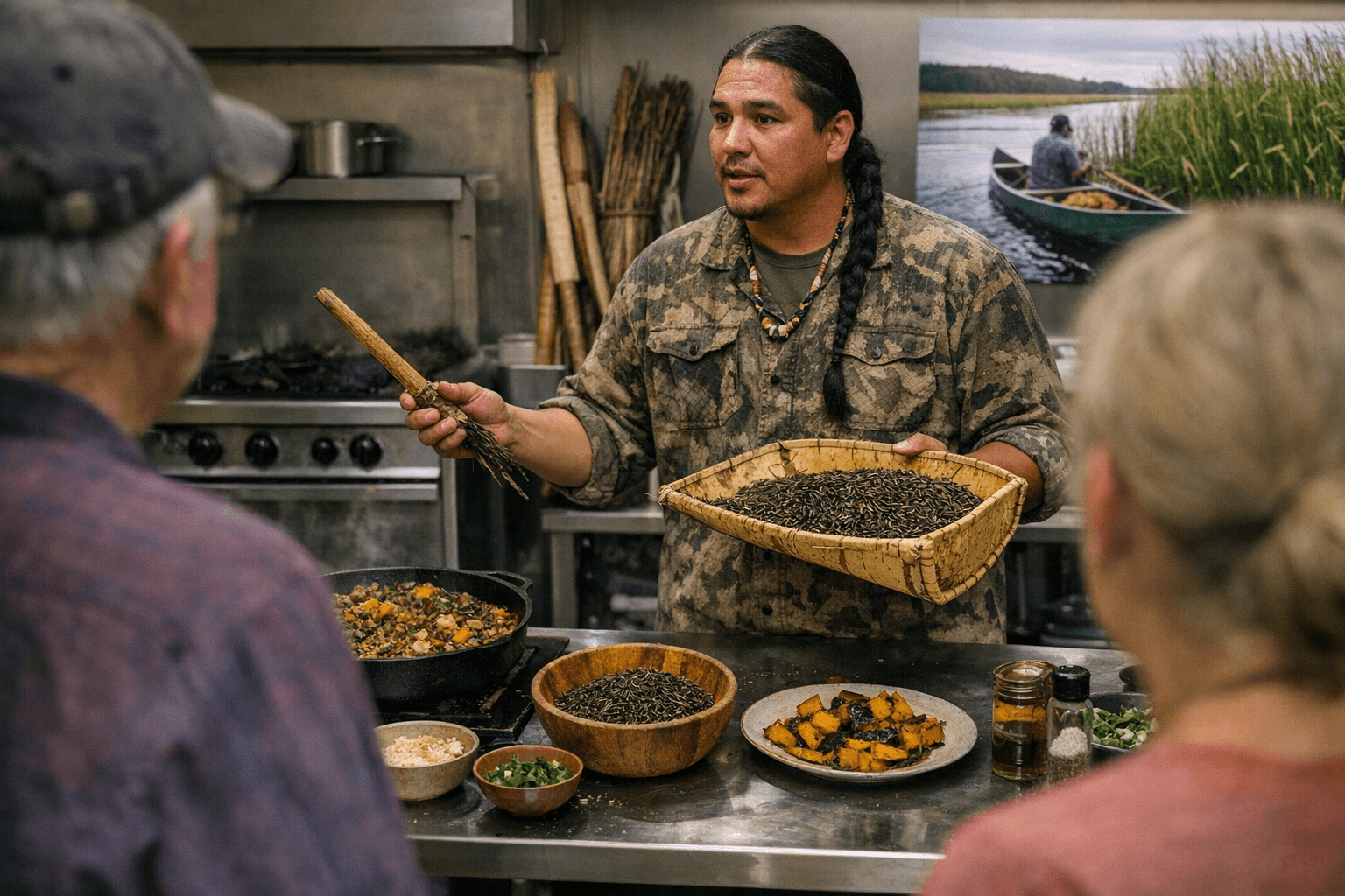 Harmony Food Co-op Hosting Wild Rice Class with Local Harvester