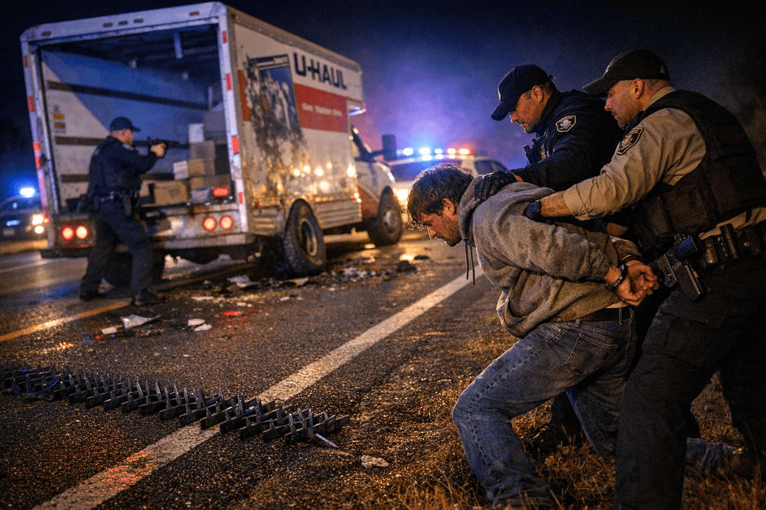 U-Haul Pursuit From Millbrook Ends in Prattville Arrest