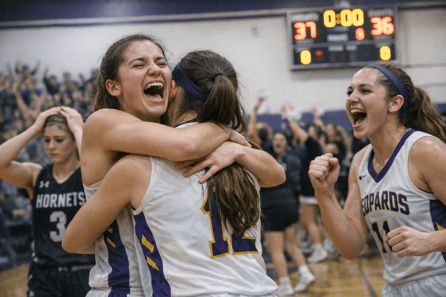 Leopards Rally From Double-Digit Deficit to Beat Hornets