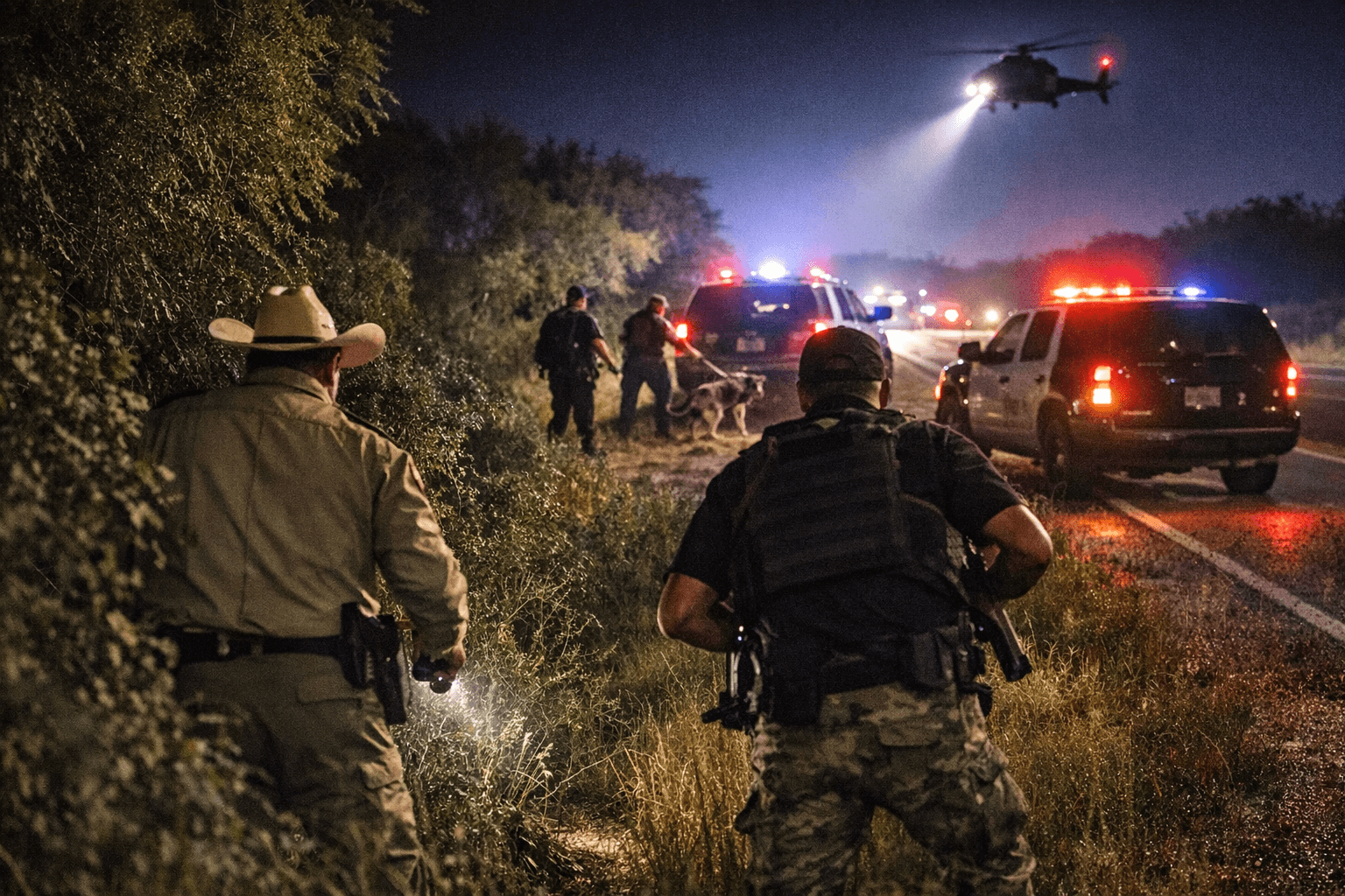 Two Men Escape During Transport Prompt Six-Hour Search in Jim Wells