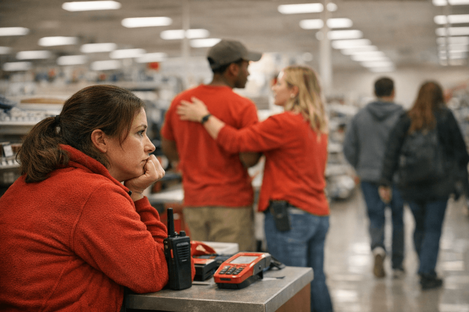 Target seasonal layoffs as new hires begin shifts cause confusion