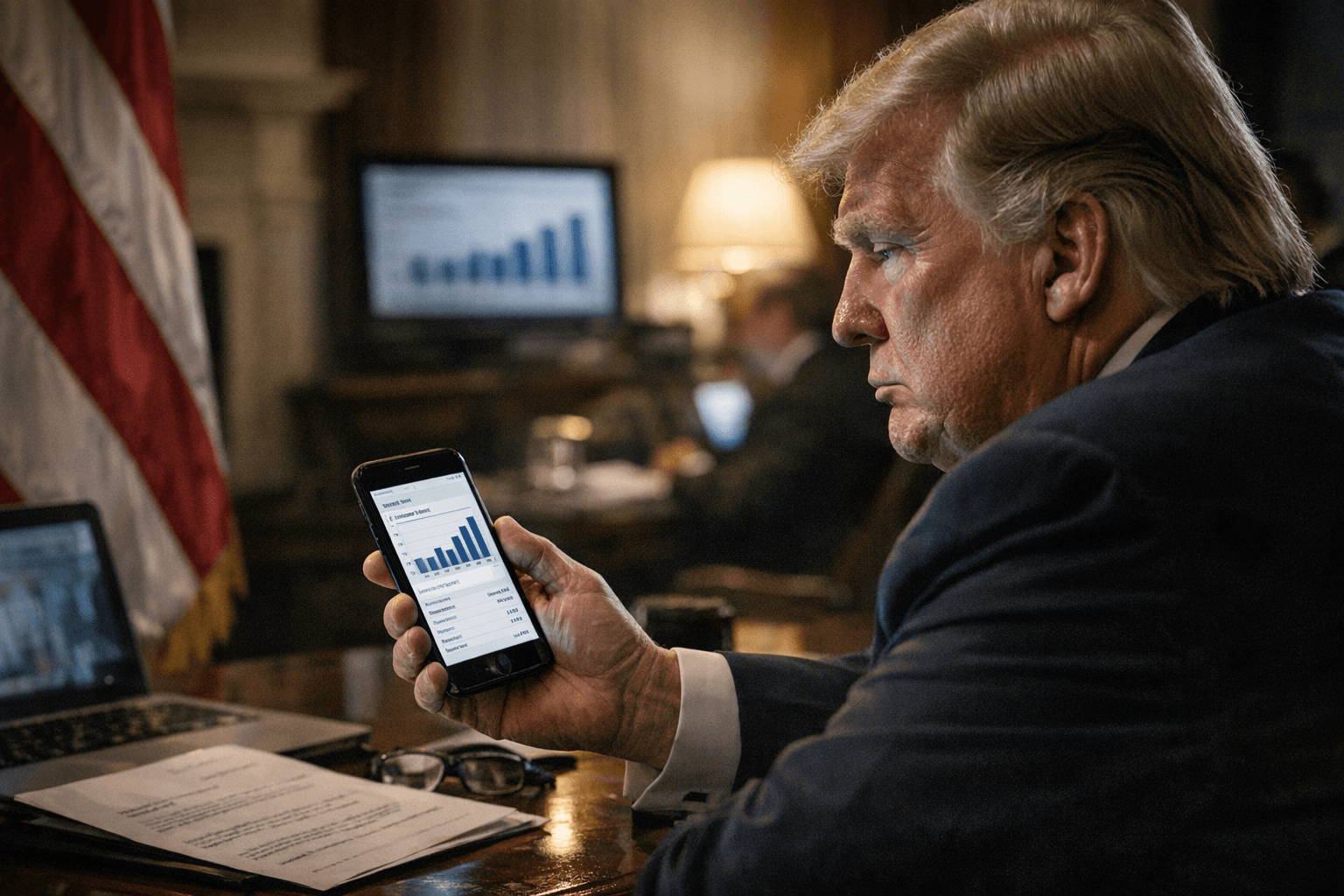 President Shared Unreleased Jobs Figures Online Before Official Release