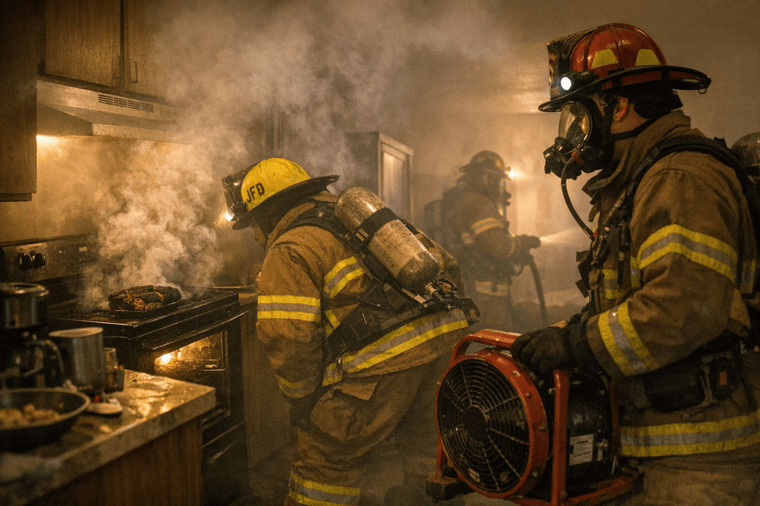 Jamestown Fire Crews Quickly Contain Oven Smoke in Northeast Apartment