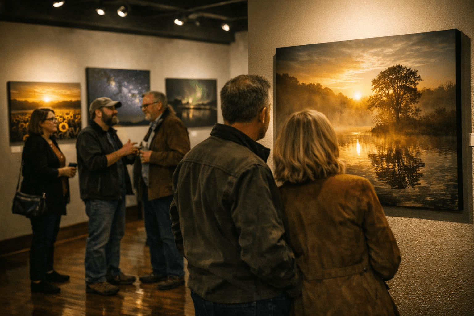 Jacksonville Gallery Debuts Weidhuner Exhibit to Counter Winter Gloom