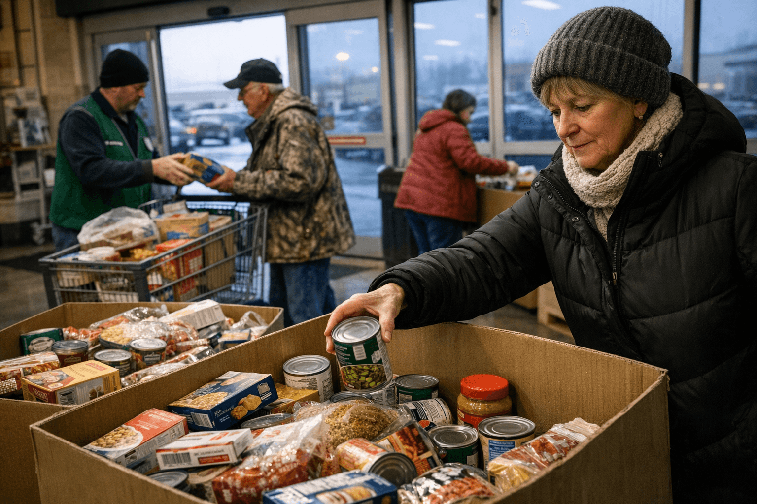 Menards Launches Winter Food Drive Serving Morgan County Pantries