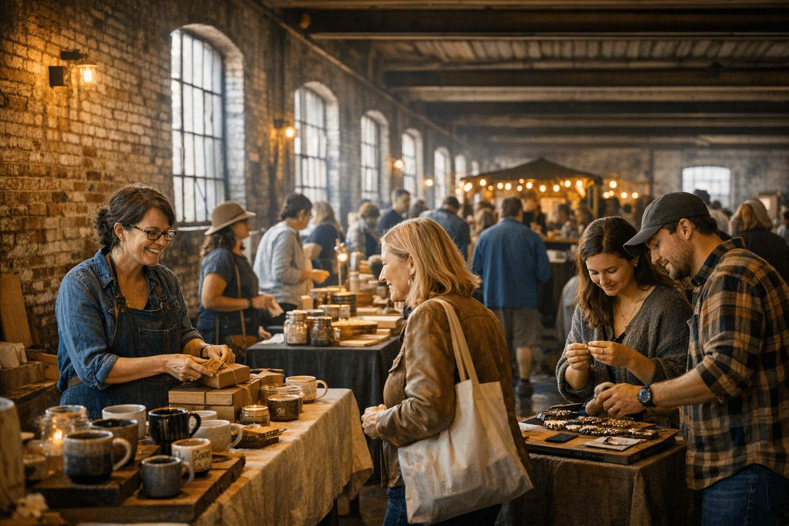 Indoor Makers Market Brings Local Artisans and Community Support