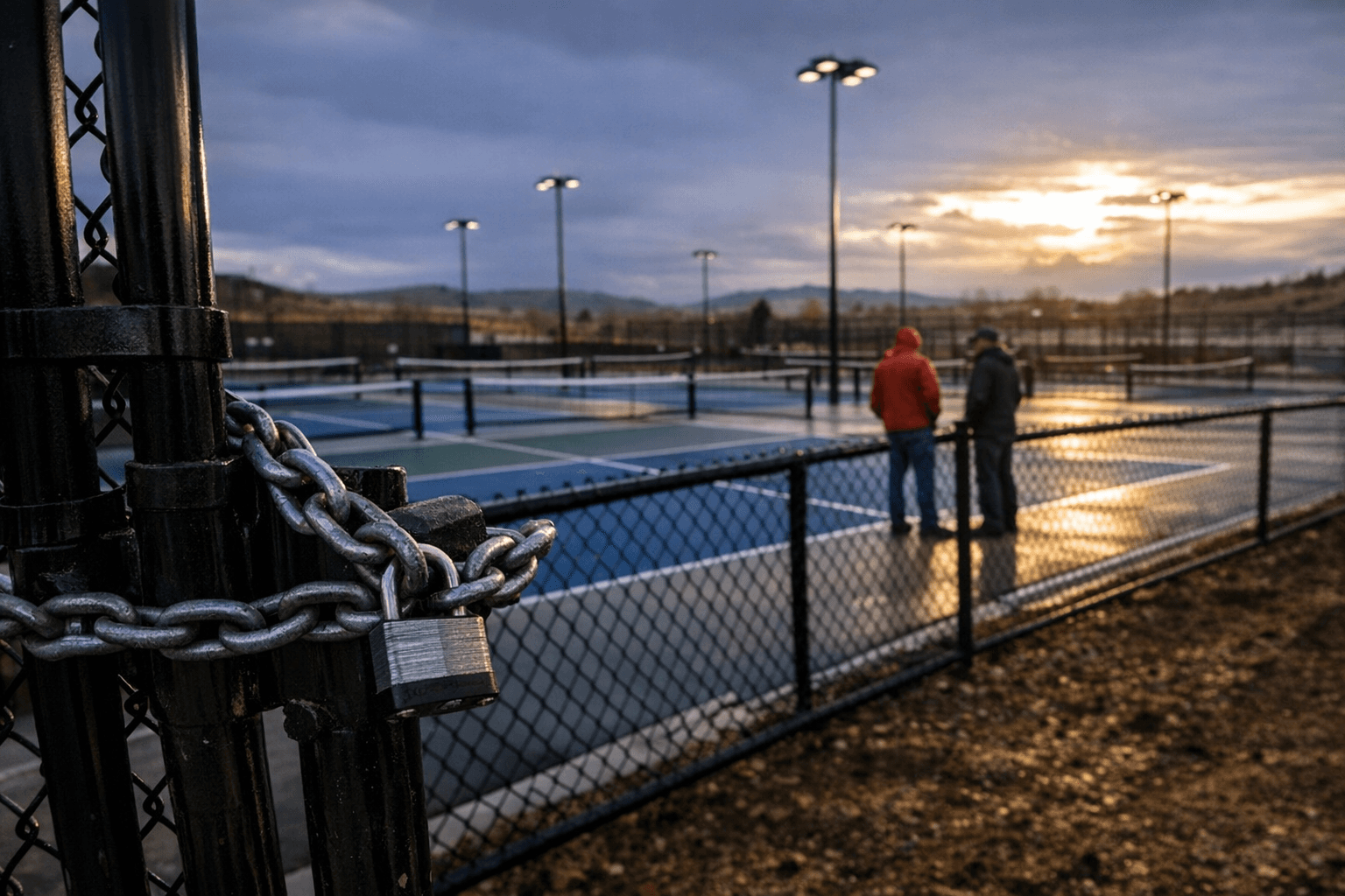 New Southpark Pickleball Complex Construction Complete but Opening Postponed