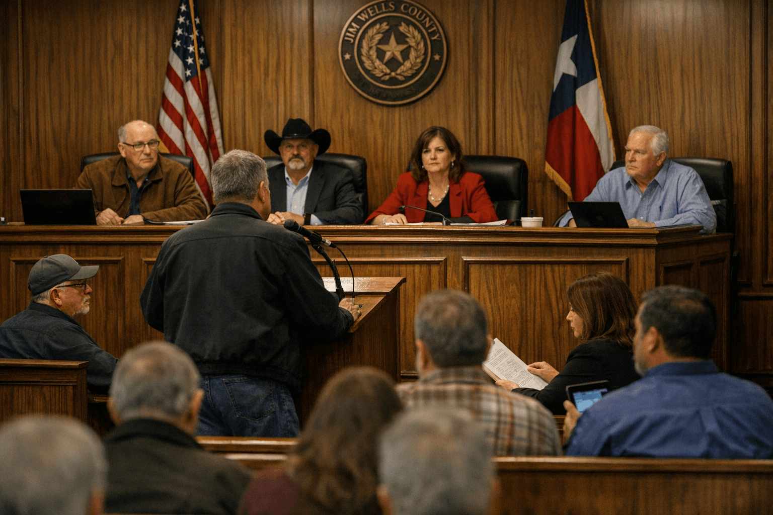 Jim Wells County Commissioners Court Holds January 9th Regular Meeting