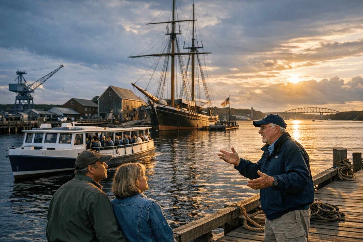 Maine Maritime Museum Anchors Bath Waterfront Tourism and Jobs