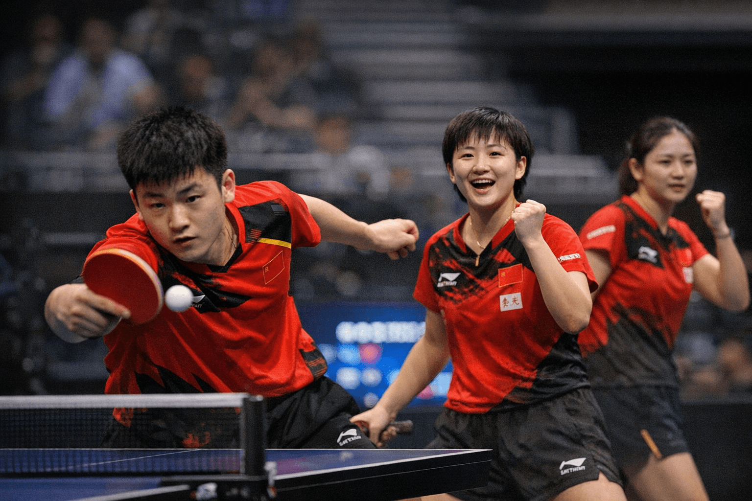 Lin Shidong, Kuai Man and Wang Yidi Shine in Doha Opener