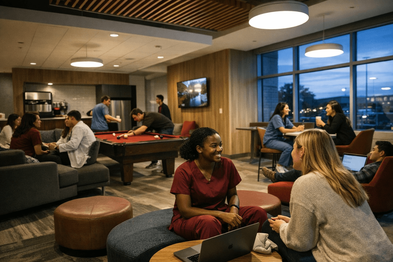 Stony Brook Opens New Health Sciences Student Life Space