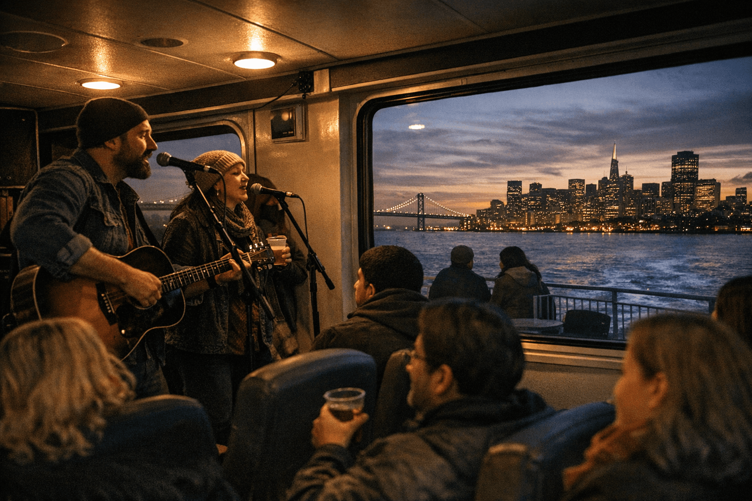 Bay Ferry Launches Tides and Tunes Series to Boost Winter Ridership