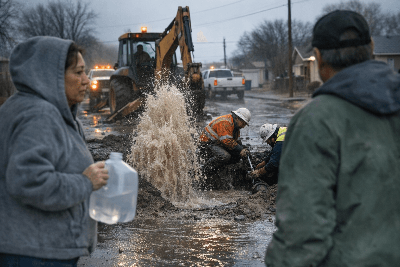 Unscheduled Water Outage Disrupts 600-700 Blocks of West Green