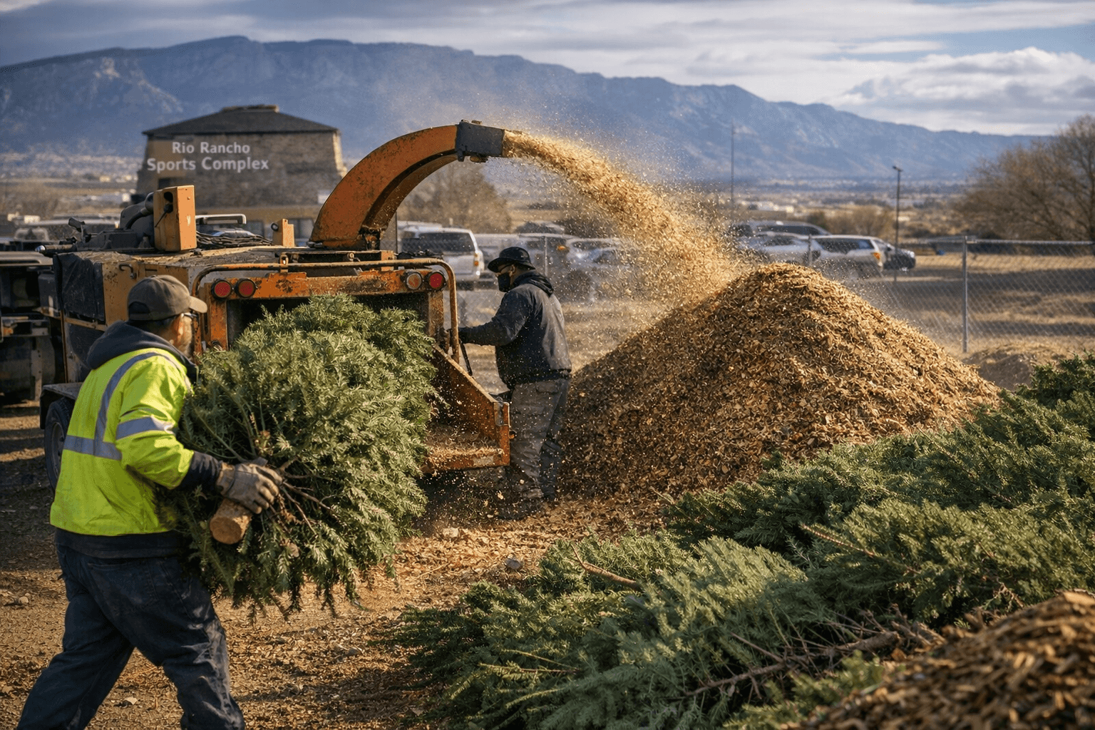 Rio Rancho Offers Free Christmas Tree Mulching Through January 12