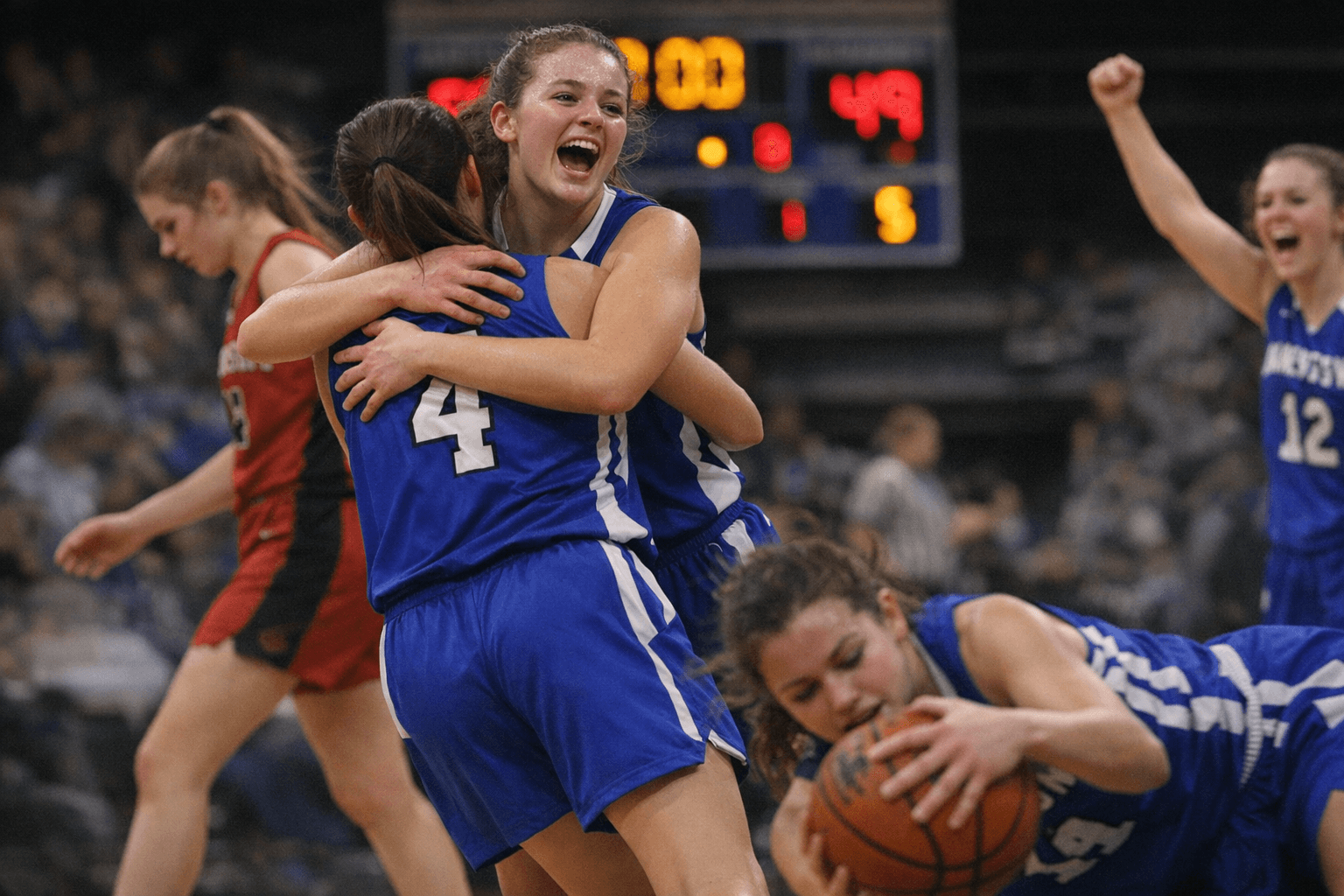 Jamestown Girls Basketball Claims First WDA Win With 58-49 Triumph