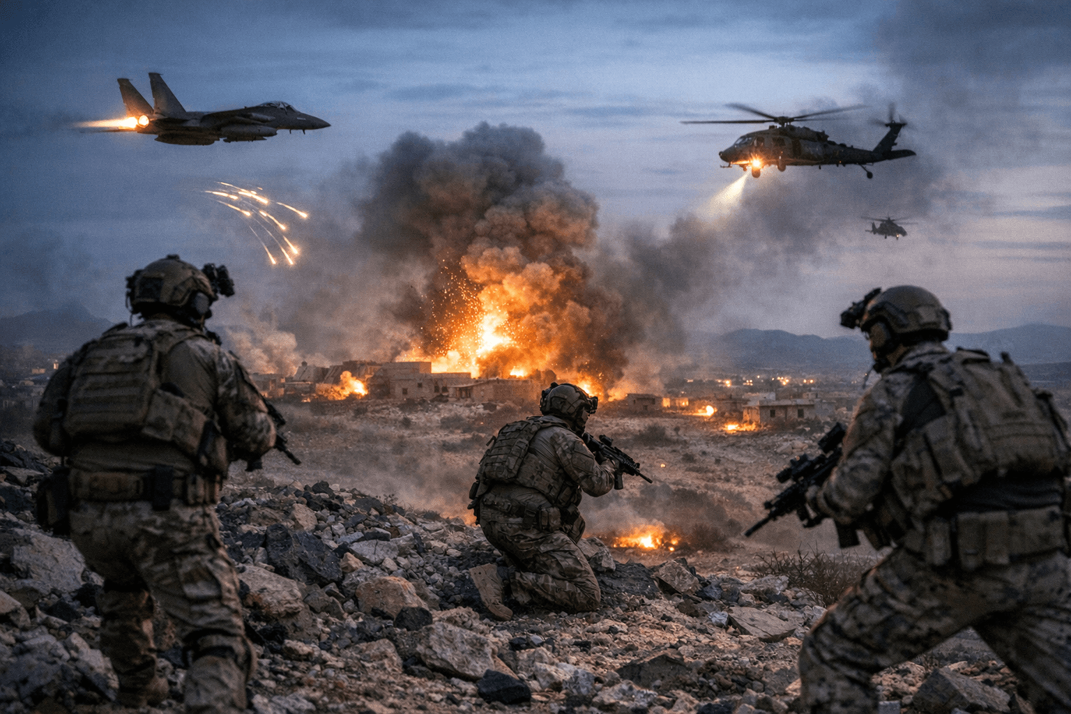 U.S. Launches Large-Scale Operation Across Syria Against Islamic State