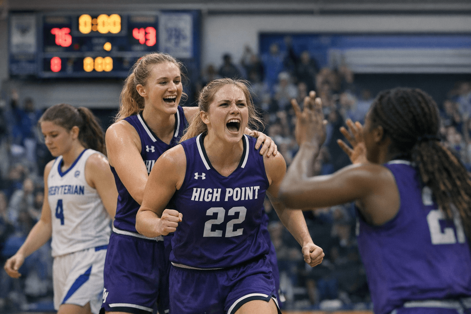High Point Women Win 76-43 at Presbyterian, Sharpen Conference Momentum
