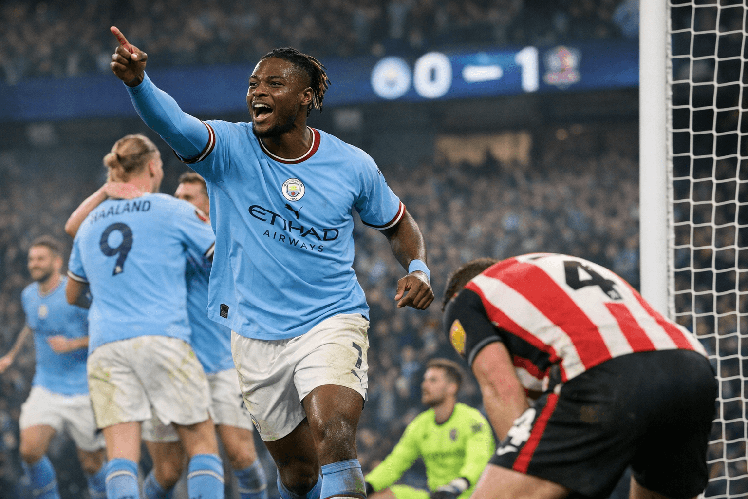 Semenyo Shines as Manchester City Run Riot 10-1 at Etihad