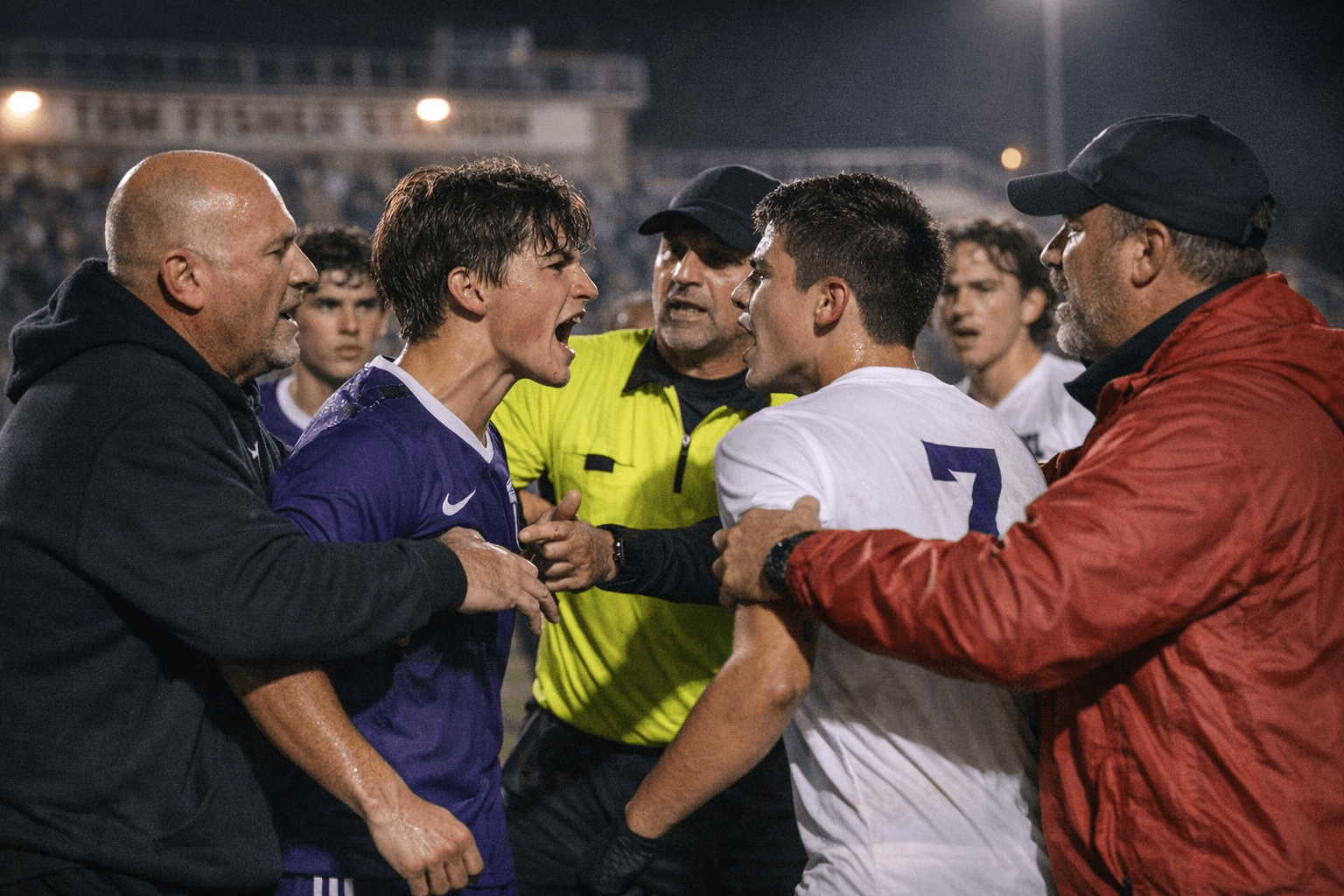 Tempers Flare as Hernando-Central High School Soccer Match Draws