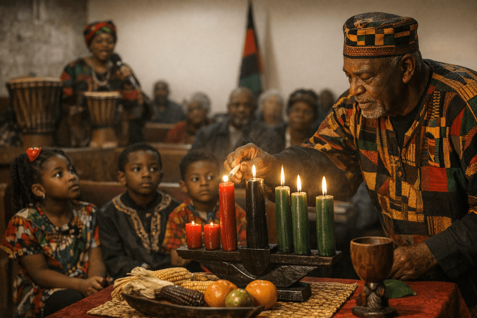 Local Kwanzaa Celebration Emphasizes Ujima, Youth and Heritage