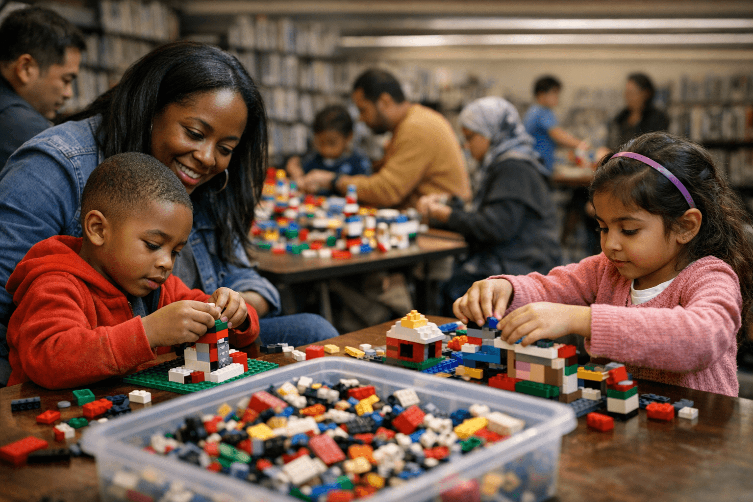 Oxon Hill Branch Hosts Legos Program to Engage Local Families