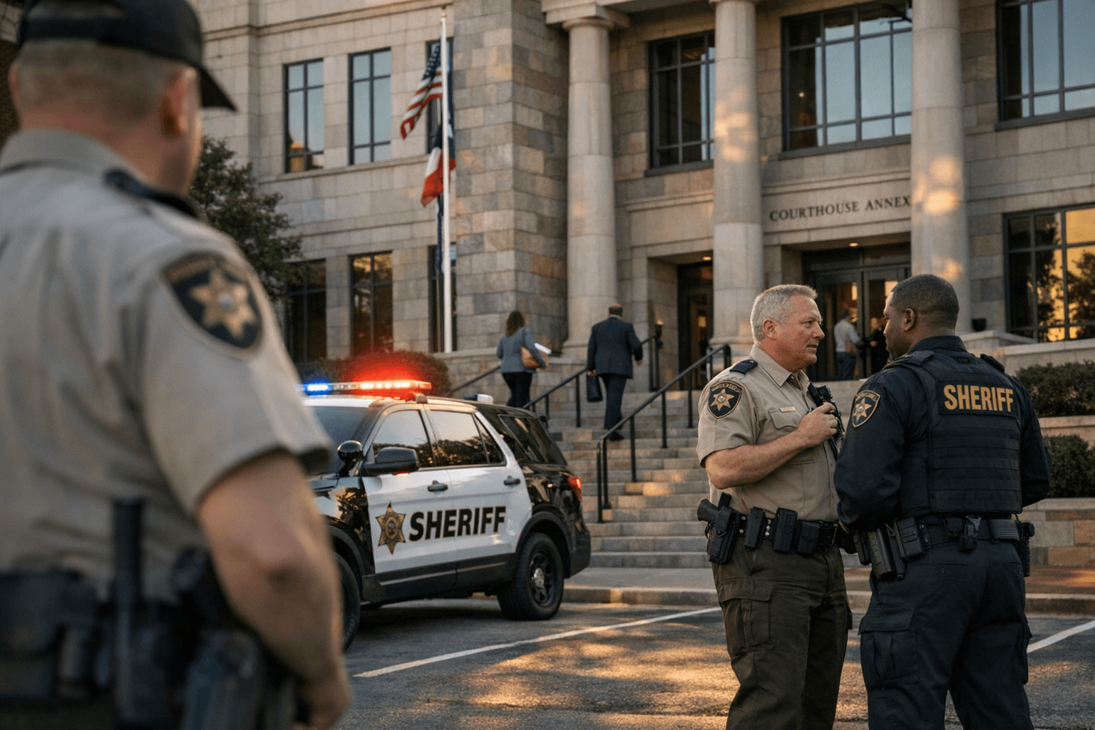 Forsyth County Sheriff's Headquarters Moves to Courthouse Annex